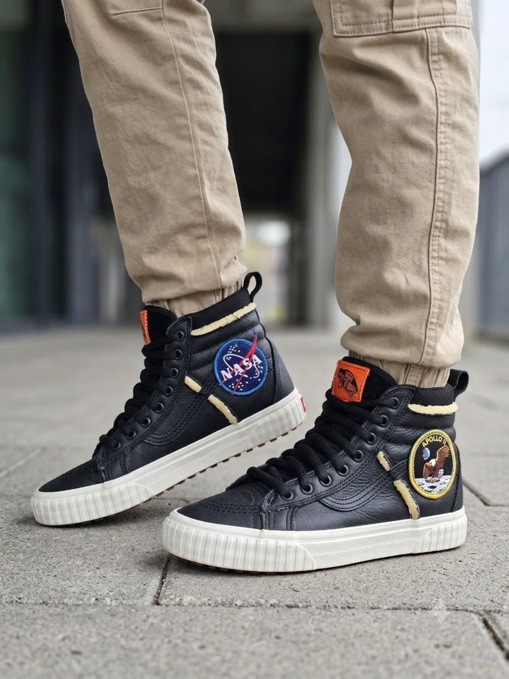 Vans x NASA Sk8-Hi 46 MTE DX Space Voyager Black Men 6.5 Women 8